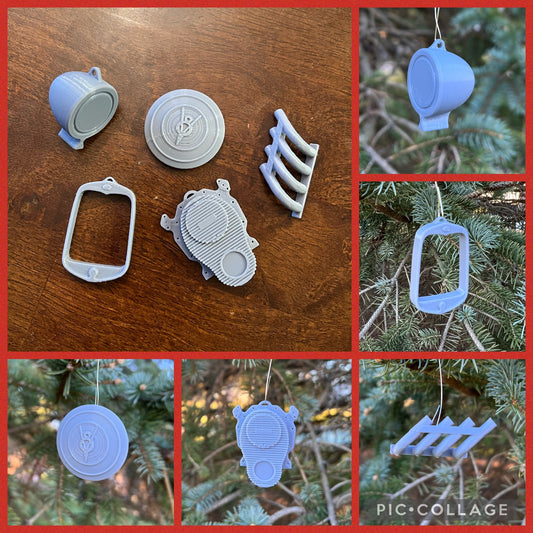 Hot Rod Ornaments - "Roadster Set"